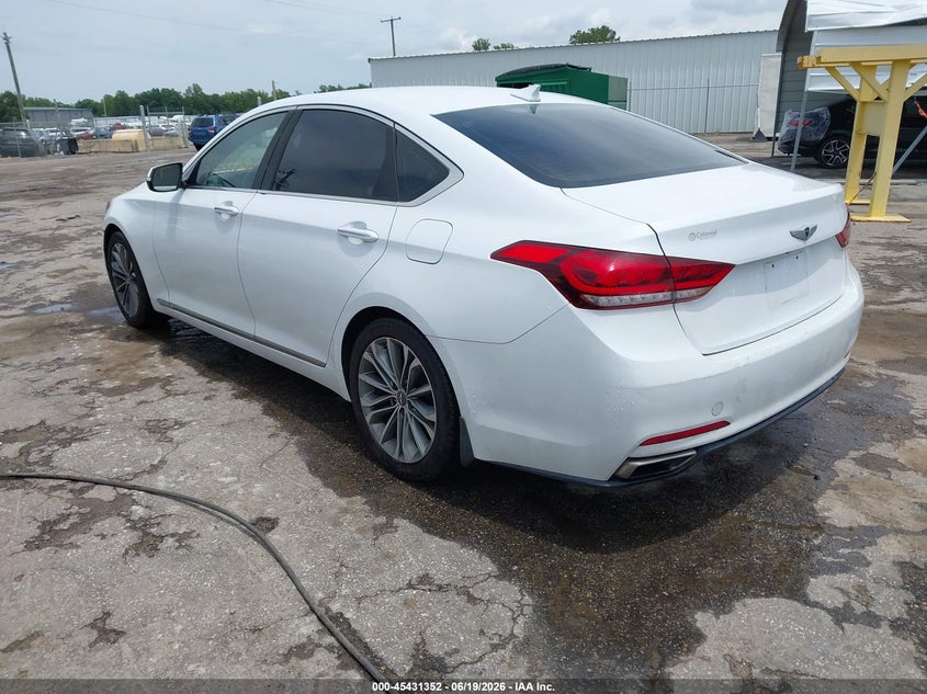 2015 Hyundai Genesis VIN KMHGN4JE2FU091934 IAAI salvage auction — RIGHT SIDE, Clear (Virginia), sold $1,900 on 2026-07-18 (photo 3)