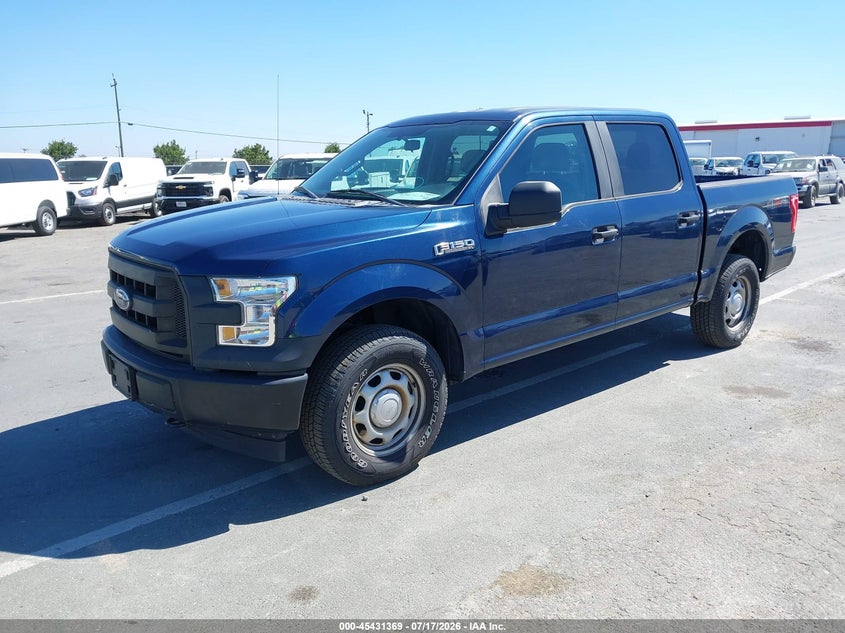 2017 Ford F-150 VIN 1FTEW1E89HKE26388 IAAI salvage auction — NORMAL WEAR, Sf97 (California), sold $10,100 on 2026-07-30 (photo 2)