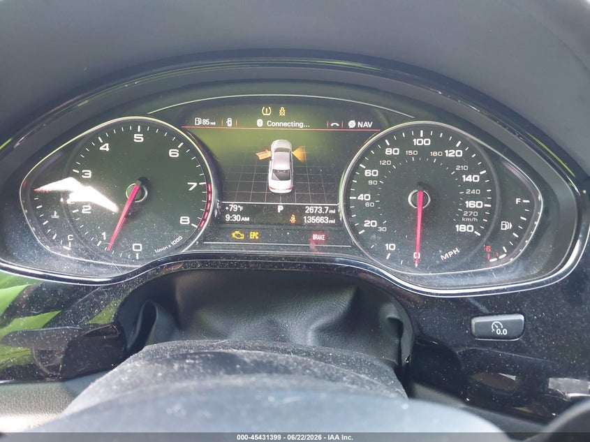 2011 Audi A8 VIN WAURVAFDXBN016654 IAAI salvage auction — FRONT END, Clear (Virginia), sold $1,700 on 2026-07-21 (photo 7)