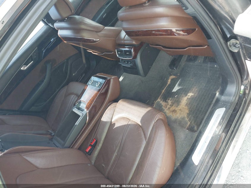 2011 Audi A8 VIN WAURVAFDXBN016654 IAAI salvage auction — FRONT END, Clear (Virginia), sold $1,700 on 2026-07-21 (photo 8)