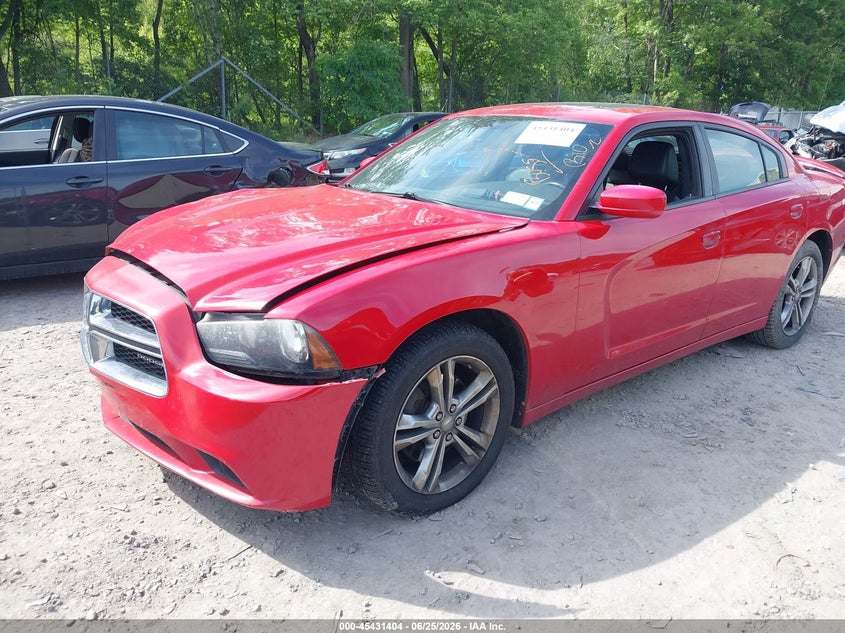 2013 Dodge Charger VIN 2C3CDXJG6DH528654 IAAI salvage auction — BIOHAZARD/CHEMICAL, Salvage Title, sold $400 on 2026-07-09 (photo 2)