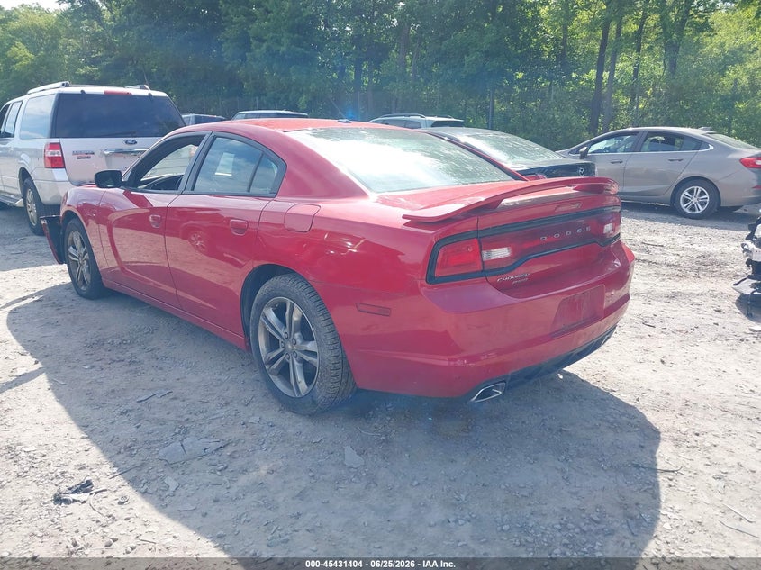 2013 Dodge Charger VIN 2C3CDXJG6DH528654 IAAI salvage auction — BIOHAZARD/CHEMICAL, Salvage Title, sold $400 on 2026-07-09 (photo 3)