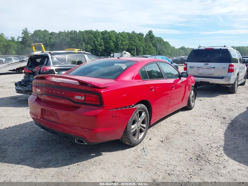 2013 Dodge Charger VIN 2C3CDXJG6DH528654 IAAI salvage auction — BIOHAZARD/CHEMICAL, Salvage Title, sold $400 on 2026-07-09 (photo 4)