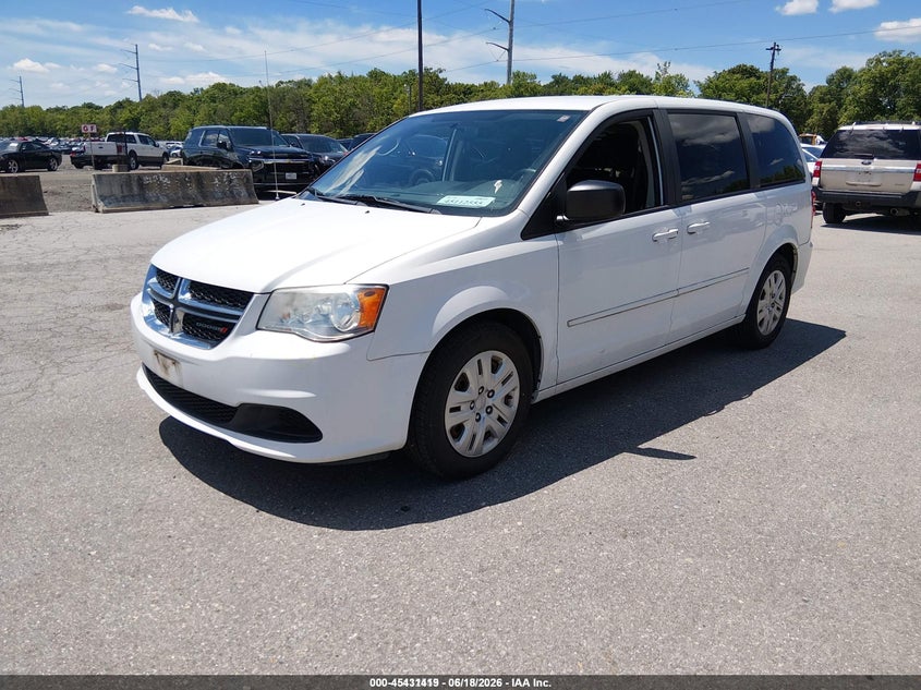 2016 Dodge Grand caravan VIN 2C4RDGBG5GR114333 IAAI salvage auction — NORMAL WEAR, Sf97 (Maryland), sold $12,700 on 2026-08-18 (photo 2)