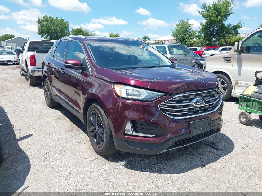 2020 Ford Edge VIN 2FMPK4J95LBA46404 IAAI salvage auction — FRONT & REAR, Salvage Title, sold $2,700 on 2026-07-28 (photo 1)