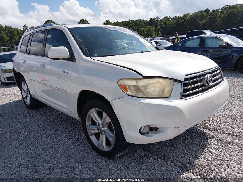 2008 Toyota Highlander VIN JTEDS42AX82035228 IAAI salvage auction — REAR END, Salvage (Alabama), sold $2,550 on 2026-07-23 (photo 1)