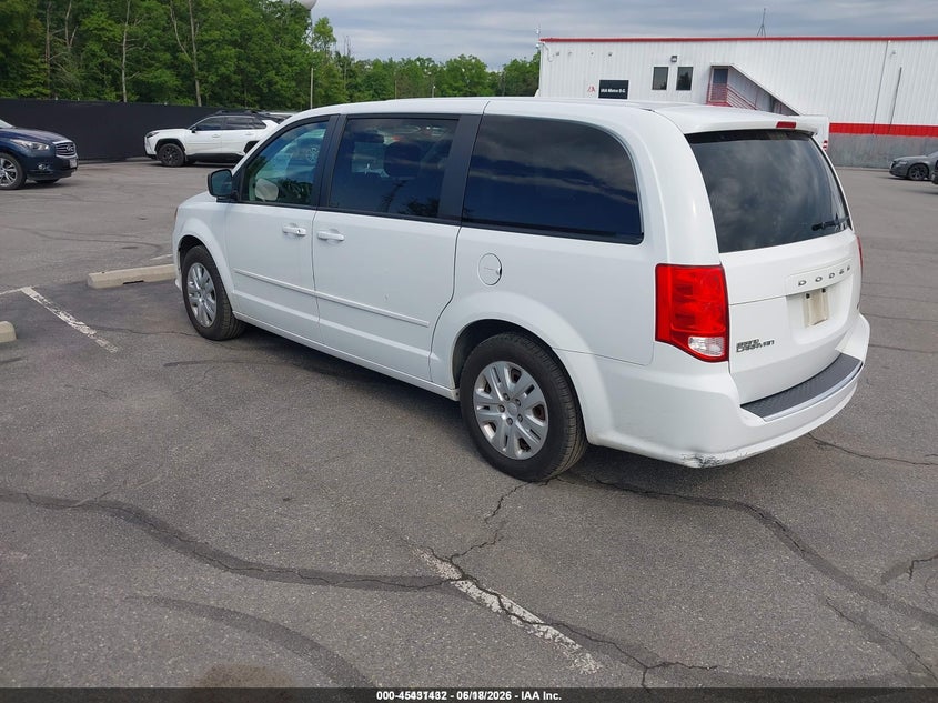 2016 Dodge Grand caravan VIN 2C4RDGBG1GR122123 IAAI salvage auction — NORMAL WEAR, Sf97 (Maryland), sold $10,975 on 2026-08-18 (photo 3)