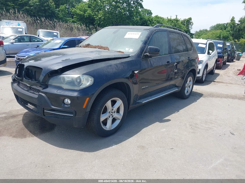 2009 BMW X5 VIN 5UXFE43589L268136 IAAI salvage auction — NORMAL WEAR, Clear-Dealer Only (Maryland), sold $425 on 2026-07-16 (photo 2)