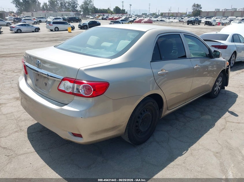 2013 Toyota Corolla VIN 5YFBU4EE4DP191636 IAAI salvage auction — FRONT END, Salvage (California), sold $25 on 2026-07-29 (photo 4)
