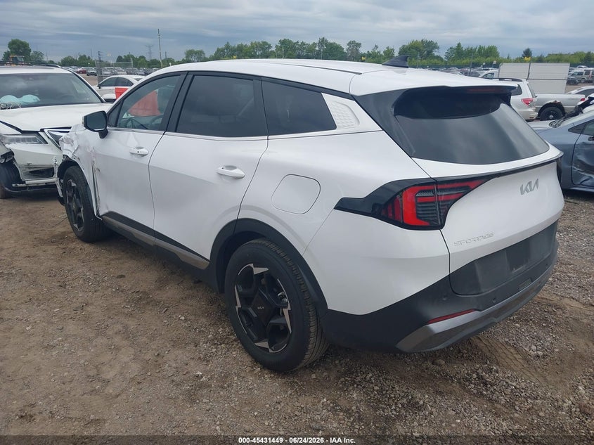 2026 Kia Sportage VIN 5XYK33DF4TG334370 IAAI salvage auction — FRONT END, Salvage (Illinois), sold $10,500 on 2026-08-21 (photo 3)