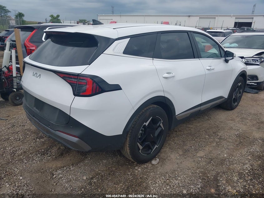 2026 Kia Sportage VIN 5XYK33DF4TG334370 IAAI salvage auction — FRONT END, Salvage (Illinois), sold $10,500 on 2026-08-21 (photo 4)