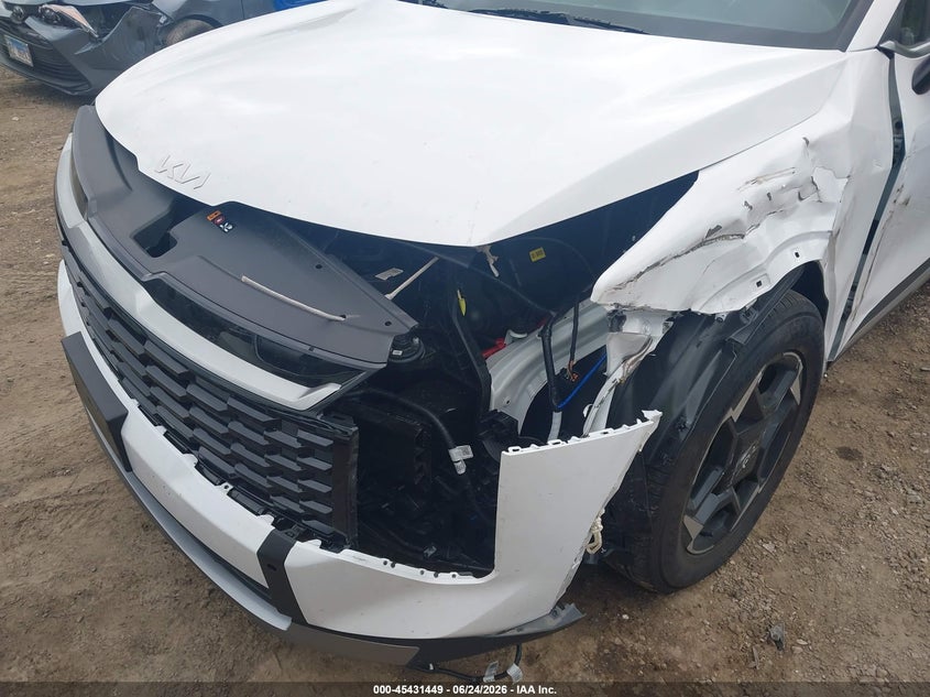 2026 Kia Sportage VIN 5XYK33DF4TG334370 IAAI salvage auction — FRONT END, Salvage (Illinois), sold $10,500 on 2026-08-21 (photo 6)