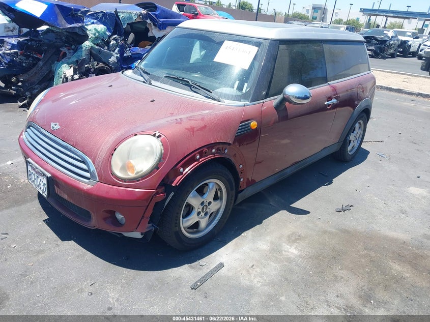 2008 Mini Cooper clubman VIN WMWML33518TN67231 IAAI salvage auction — RIGHT FRONT, Salvage Certificate (California), sold $250 on 2026-07-17 (photo 2)