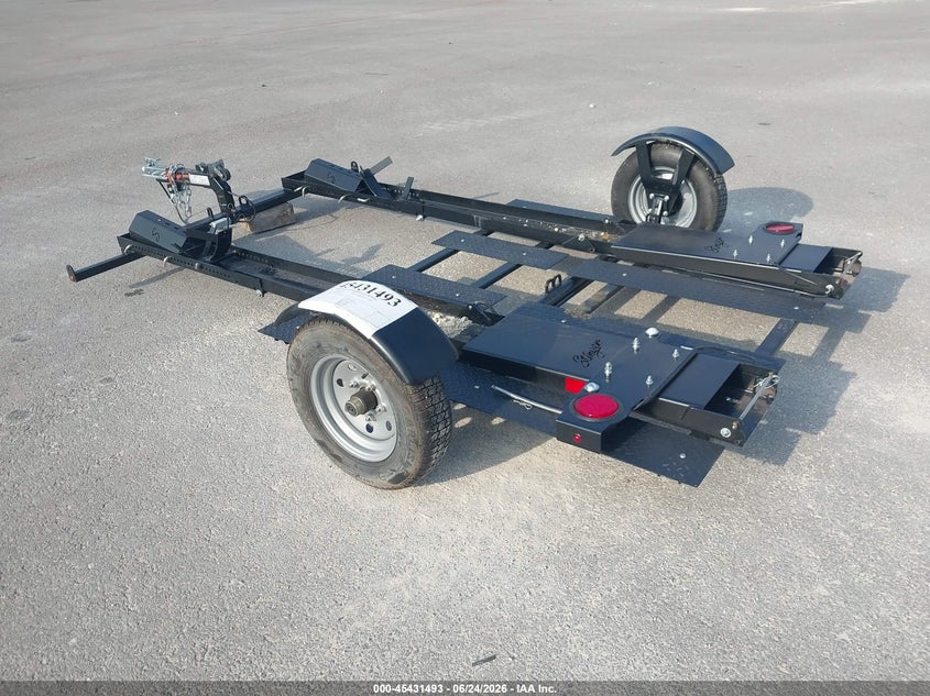 2018 Utility Motorcycle trailer VIN 2TYUSA1A8JA009333 IAAI salvage auction — NORMAL WEAR, Bill Of Sale (Texas), sold $425 on 2026-07-30 (photo 3)