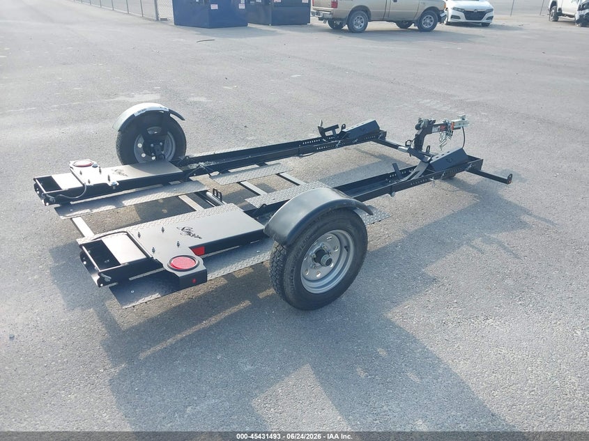 2018 Utility Motorcycle trailer VIN 2TYUSA1A8JA009333 IAAI salvage auction — NORMAL WEAR, Bill Of Sale (Texas), sold $425 on 2026-07-30 (photo 4)