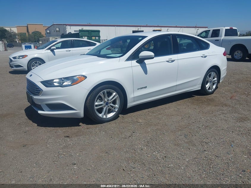 2018 Ford Fusion VIN 3FA6P0UU2JR254562 IAAI salvage auction — NORMAL WEAR, SF97 (California), sold $7,100 on 2026-07-28 (photo 2)