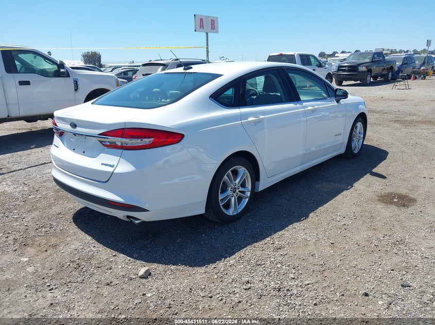 2018 Ford Fusion VIN 3FA6P0UU2JR254562 IAAI salvage auction — NORMAL WEAR, SF97 (California), sold $7,100 on 2026-07-28 (photo 4)