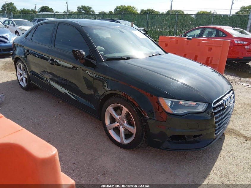 2016 Audi A3 VIN WAUB8GFF5G1022387 IAAI salvage auction — RIGHT SIDE, Salvage (Kansas), sold $1,550 on 2026-07-31 (photo 1)
