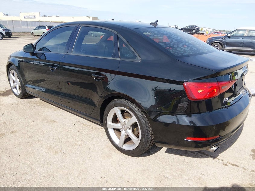 2016 Audi A3 VIN WAUB8GFF5G1022387 IAAI salvage auction — RIGHT SIDE, Salvage (Kansas), sold $1,550 on 2026-07-31 (photo 3)