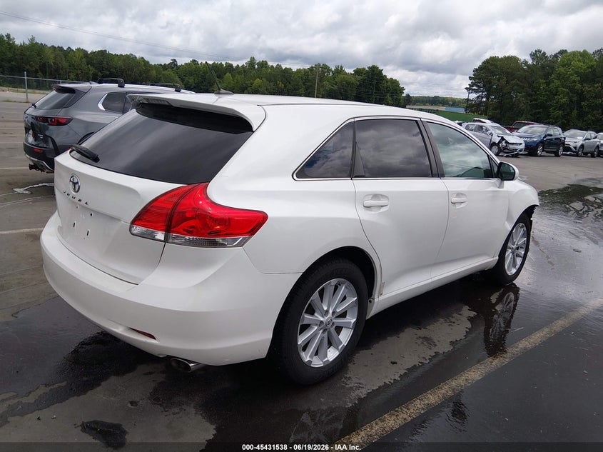 2009 Toyota Venza VIN 4T3ZE11A89U019121 IAAI salvage auction — RIGHT FRONT, Salvage (North Carolina), sold $2,400 on 2026-07-09 (photo 4)