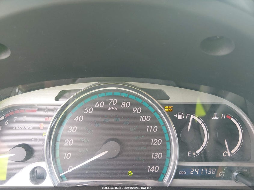 2009 Toyota Venza VIN 4T3ZE11A89U019121 IAAI salvage auction — RIGHT FRONT, Salvage (North Carolina), sold $2,400 on 2026-07-09 (photo 7)