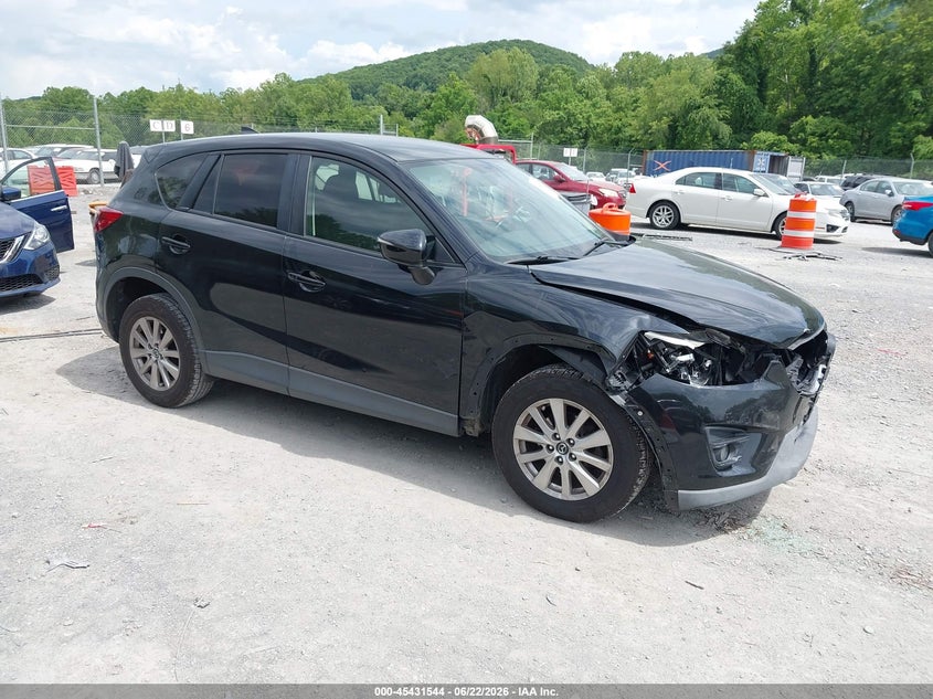 2016 Mazda Cx-5 VIN JM3KE2CY5G0619878 IAAI salvage auction — FRONT END, Salvage Title, sold $2,000 on 2026-08-02 (photo 1)