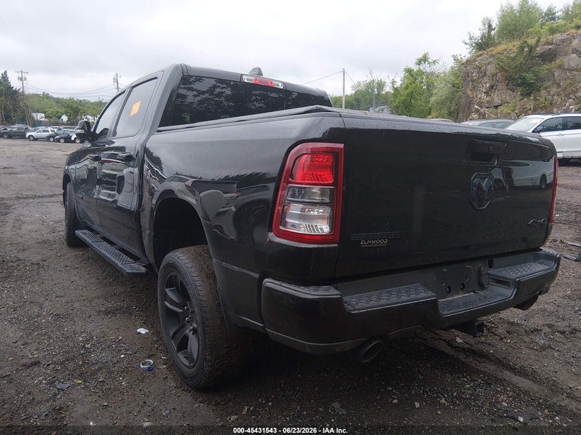 2020 Ram 1500 VIN 1C6SRFFTXLN134970 IAAI salvage auction — RIGHT FRONT, Salvage Title, sold $6,300 on 2026-07-22 (photo 3)