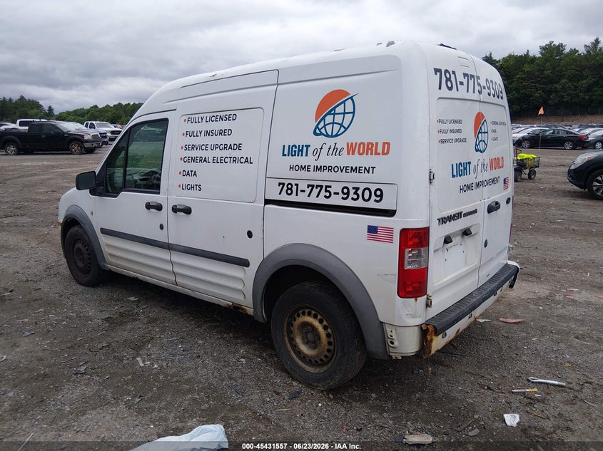2013 Ford Transit VIN NM0LS7BN0DT133884 IAAI salvage auction — FRONT END, Salvage Title, sold $400 on 2026-07-31 (photo 3)