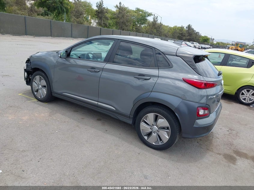 2021 Hyundai Kona VIN KM8K53AG1MU131570 IAAI salvage auction — RIGHT FRONT, Salvage (California), sold $6,100 on 2026-08-02 (photo 3)