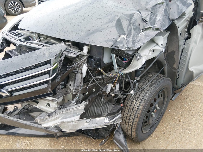 2024 Mitsubishi Mirage VIN ML32AUHJ2RH033061 IAAI salvage auction — FRONT END, Salvage Title, sold $2,050 on 2026-07-20 (photo 6)