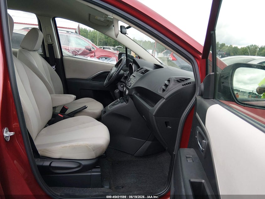 2014 Mazda 5 VIN JM1CW2BL1E0173838 IAAI salvage auction — REAR END, Salvage (North Carolina), sold $600 on 2026-07-09 (photo 5)