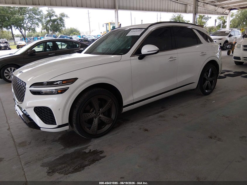 2023 Genesis Gv70 VIN KMUMADTB7PU135494 IAAI salvage auction — RIGHT REAR, Salvage Title, sold $13,250 on 2026-07-29 (photo 2)