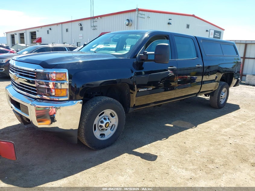 2018 Chevrolet Silverado 2500 VIN 1GC1KUEG2JF217236 IAAI salvage auction — LEFT REAR, Sf97 (Washington), sold $11,300 on 2026-07-29 (photo 2)