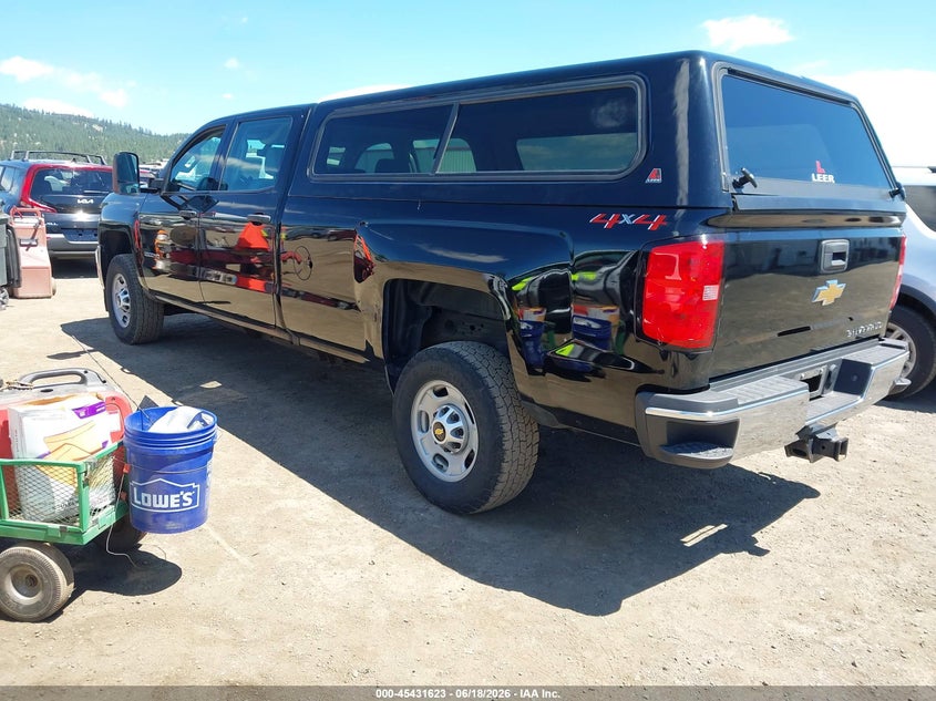 2018 Chevrolet Silverado 2500 VIN 1GC1KUEG2JF217236 IAAI salvage auction — LEFT REAR, Sf97 (Washington), sold $11,300 on 2026-07-29 (photo 3)