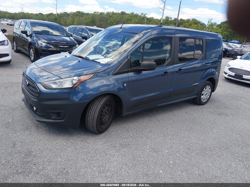 2022 Ford Transit connect VIN NM0GE9E25N1509286 IAAI salvage auction — NORMAL WEAR, Sf97 (Maryland), sold $13,800 on 2026-08-31 (photo 2)