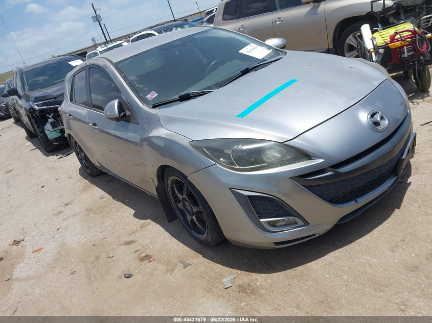 2011 Mazda 3 VIN JM1BL1K58B1472491 IAAI salvage auction — LEFT REAR, Salvage (Texas), sold $550 on 2026-07-29 (photo 1)