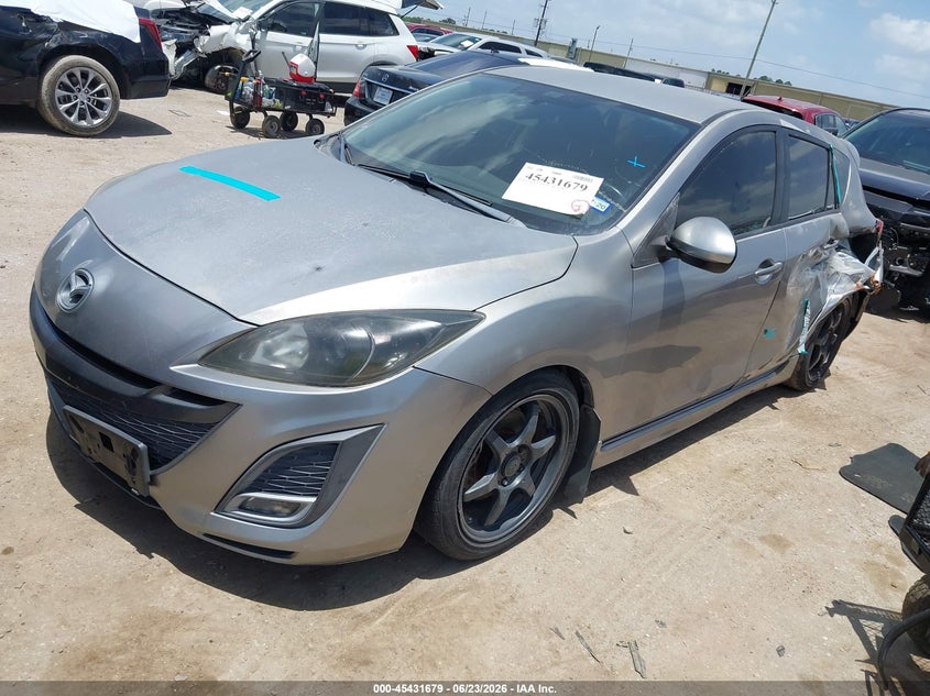 2011 Mazda 3 VIN JM1BL1K58B1472491 IAAI salvage auction — LEFT REAR, Salvage (Texas), sold $550 on 2026-07-29 (photo 2)