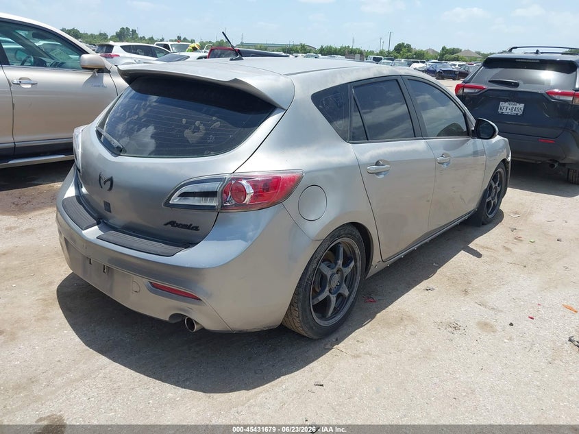 2011 Mazda 3 VIN JM1BL1K58B1472491 IAAI salvage auction — LEFT REAR, Salvage (Texas), sold $550 on 2026-07-29 (photo 4)