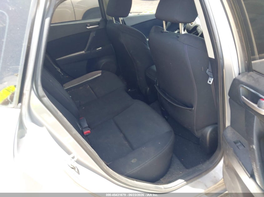 2011 Mazda 3 VIN JM1BL1K58B1472491 IAAI salvage auction — LEFT REAR, Salvage (Texas), sold $550 on 2026-07-29 (photo 8)