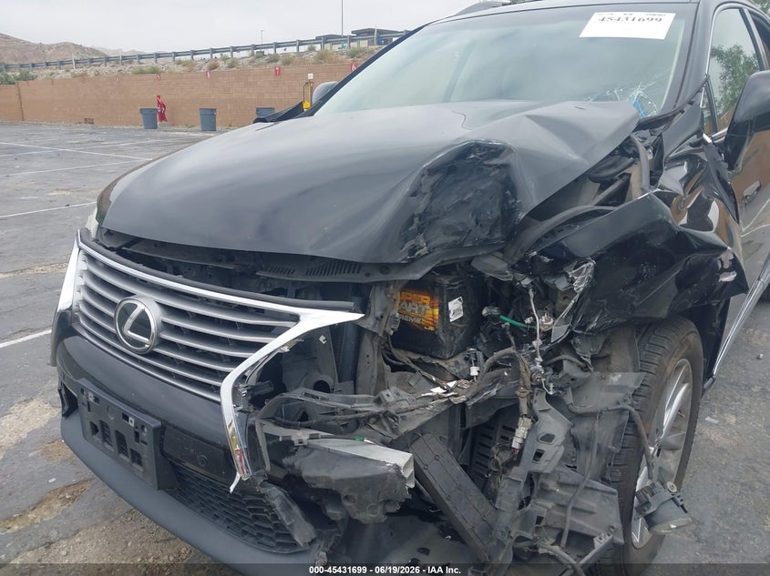 2015 Lexus Rx VIN 2T2ZK1BA2FC171646 IAAI salvage auction — LEFT FRONT, Salvage Title, sold $3,150 on 2026-07-23 (photo 6)