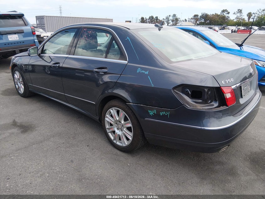 2013 Mercedes-benz E-klasse VIN WDDHF5KBXDA722675 IAAI salvage auction — FRONT END, Salvage (California), sold $2,400 on 2026-08-06 (photo 3)