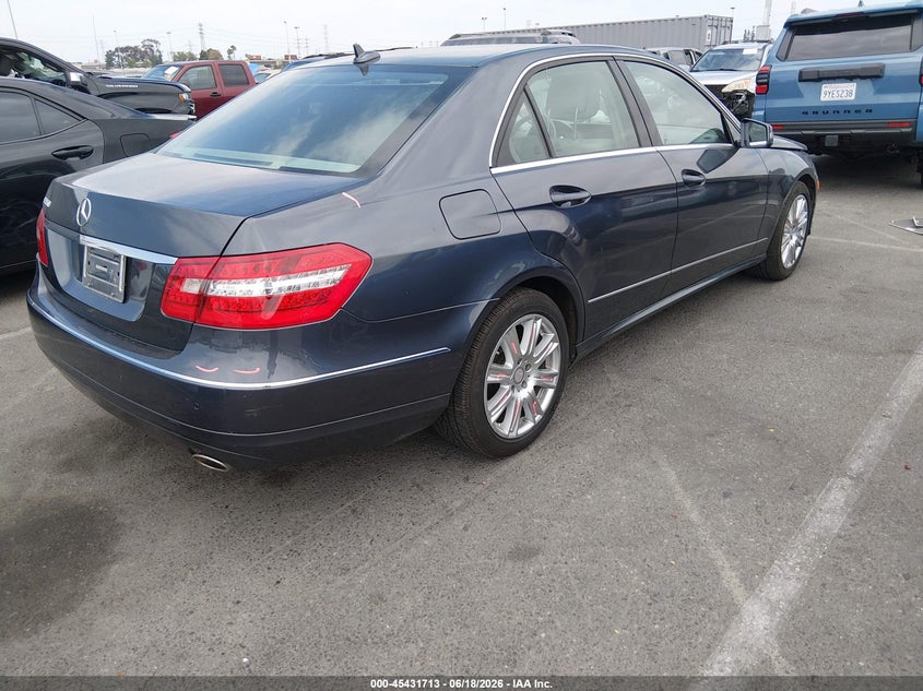 2013 Mercedes-benz E-klasse VIN WDDHF5KBXDA722675 IAAI salvage auction — FRONT END, Salvage (California), sold $2,400 on 2026-08-06 (photo 4)
