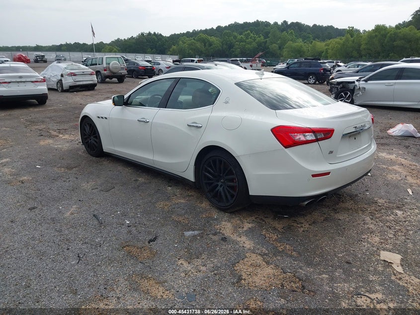 2014 Maserati Ghibli VIN ZAM57RTA0E1122123 IAAI salvage auction — REPOSSESSION, Nrc Lienholder Repossession Paperwork (Alabama), sold $1,550 on 2026-07-11 (photo 3)