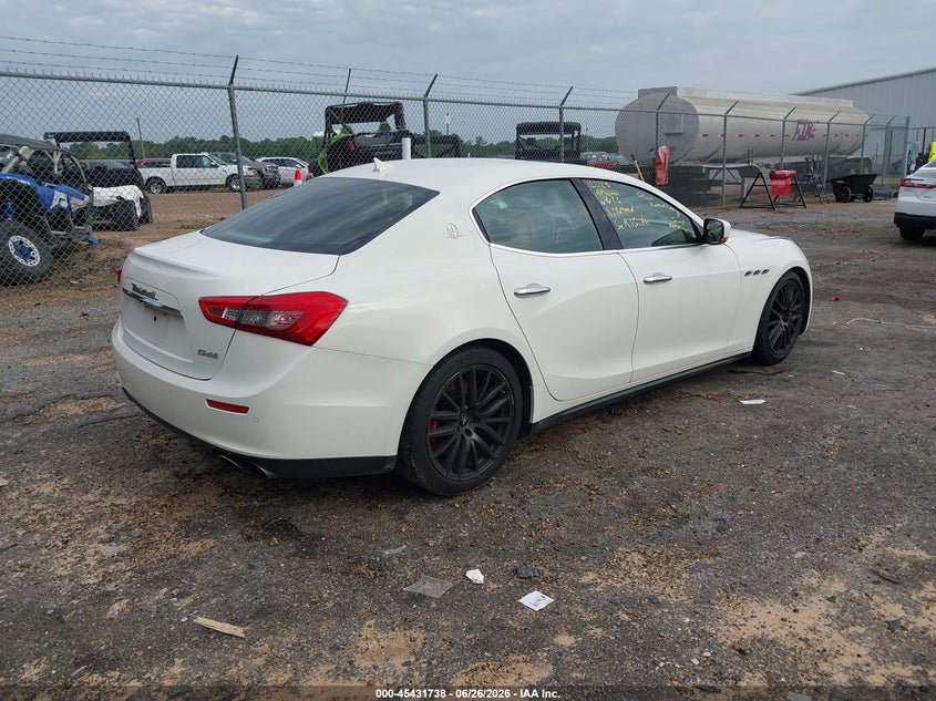 2014 Maserati Ghibli VIN ZAM57RTA0E1122123 IAAI salvage auction — REPOSSESSION, Nrc Lienholder Repossession Paperwork (Alabama), sold $1,550 on 2026-07-11 (photo 4)