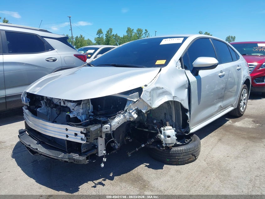 2026 Toyota Corolla VIN 5YFB4MDEXTP425794 IAAI salvage auction — FRONT END, Salvage (Ohio), sold $5,900 on 2026-07-21 (photo 2)