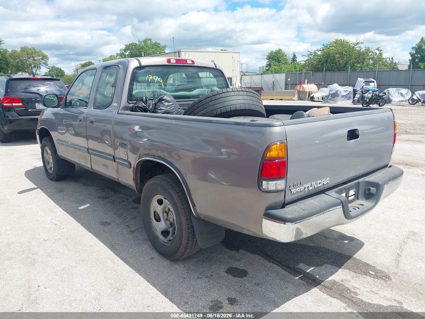 2001 Toyota Tundra VIN 5TBRN34141S216566 IAAI salvage auction — NORMAL WEAR, Clear (Illinois), sold $750 on 2026-07-20 (photo 3)