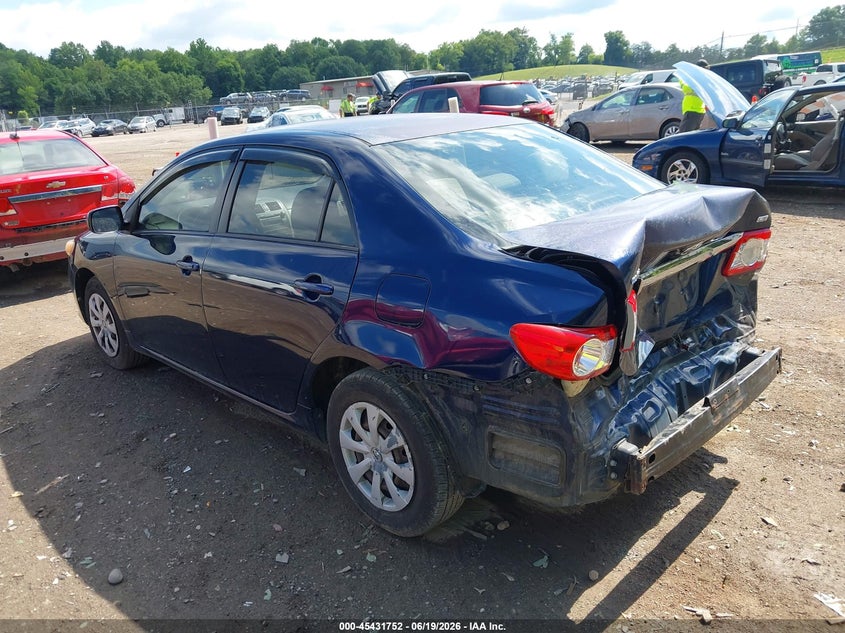 2011 Toyota Corolla VIN JTDBU4EE0BJ102789 IAAI salvage auction — REAR END, Clear (Tennessee), sold $225 on 2026-07-29 (photo 3)
