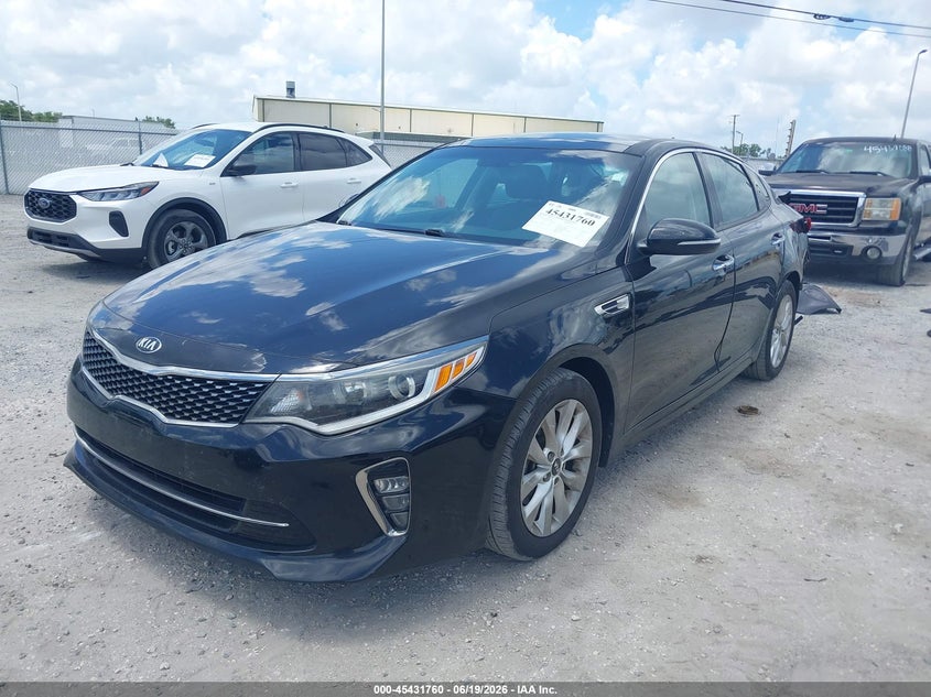 2018 Kia Optima VIN 5XXGT4L35JG188081 IAAI salvage auction — REAR END, Rebuildable (Florida), sold $1,700 on 2026-07-21 (photo 2)