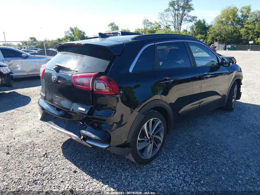 2019 Kia Niro VIN KNDCC3LC5K5253283 IAAI salvage auction — FRONT & REAR, Salvage (Ohio), sold $1,750 on 2026-07-14 (photo 4)
