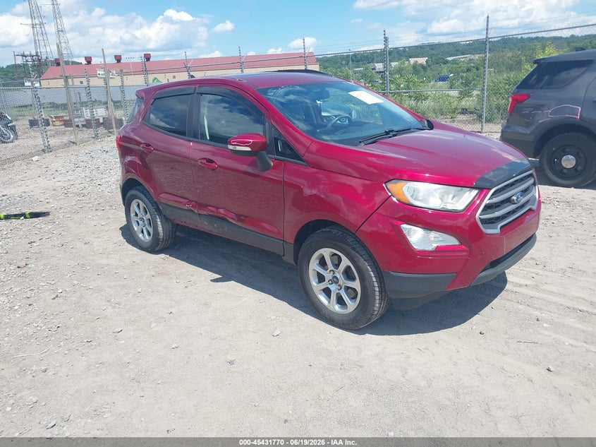 2019 Ford Ecosport VIN MAJ6S3GL9KC253637 IAAI salvage auction — SIDE, Salvage (Pennsylvania), sold $1,650 on 2026-07-28 (photo 1)
